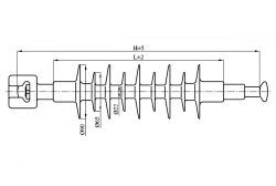 Insulator LK 70/20-2GP