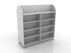Double rack-stand, 304-001-9, 1265x600x1650