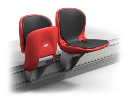 Semi-upholstered folding armchair "Etalon-M"