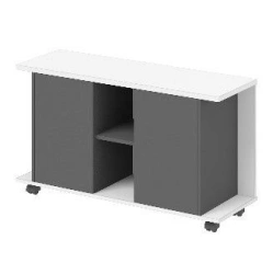 Office bollard 120x40x67 cappuccino + white Minister collection. (Furniture for kindergartens brand "Interior" series "TDI Kids"