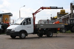 Vehicle with CMU model NR811T2S produced by OOO "Chaika-NN", modifications 27841B, 27840B on the basis of GAZ chassis: GAZ 3302.