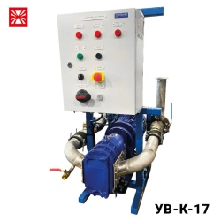 Vacuum pumping unit with rotary cam pump "UV-K-17"