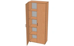 Cabinet for documents closed. Model: ??-5