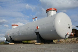 Flare separator C-1 black.FS-0,6-1800-2-I-ZP-PTI.00.000