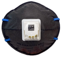 Filtering half-mask for protection against aerosols of the VM trade mark, VM 8300 series: models VM 8364 protection class FFP2 N