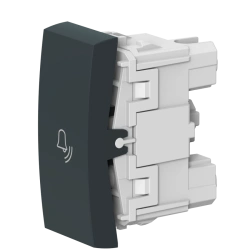 CADUCEUS ALING MODE Flush-mounted push-button switch, 10A, 250V~, 1M, anthracite, art. 660.?