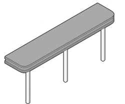 Wall table RL01/21