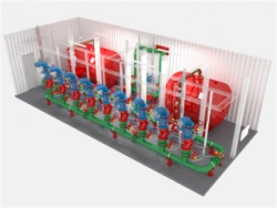 Automatic fire extinguishing unit of AUPT and UH&DP series