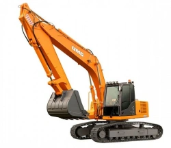 Single-bucket crawler excavator E225LS-01 with YaMZ 53416 engine