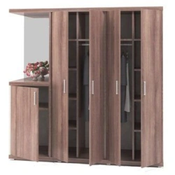 Prefabricated wardrobe with mirror GM27 Premier series