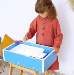 Set of aqua-animation with illumination "Water Fantasy" (light tablet for sand drawing + Ebru)