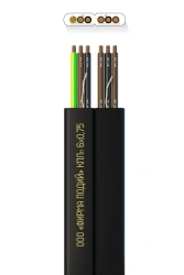 Elevator flat frost-resistant cable KPLm 6x0,75