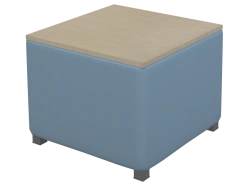 Upholstered module with table top (Banquette 4)
