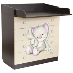 Fairy dresser 1580 Bunny dresser, wenge-beige, article number 0001041.5.12