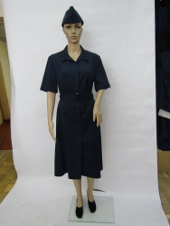 Women's summer dress for employees of penal institutions and bodies.
