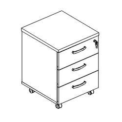 Metal office cabinet