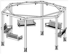 Swing bench, item 14011