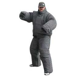 Full-protection trainer's suit for employees of canine units of the internal affairs bodies of the Russian Federation