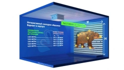 Interactive projection system, mark "Interactive project", model "Rock-climbing wall"