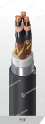 Power cable of EPRon® type with copper conductors insulated with ethylene propylene rubber for voltage 6, 10, 15, 20, 30 and 35