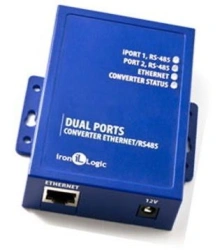 Specialised Ethernet-RS-485 x2 converter Model: Z-397 (mod. Web)