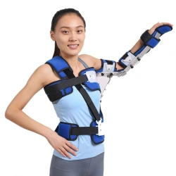 Full arm orthopaedic device with shoulder joint grip