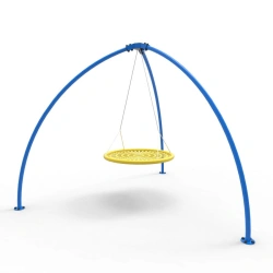 Nesting swing on three supports