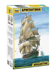 Assembled model Brigantine
