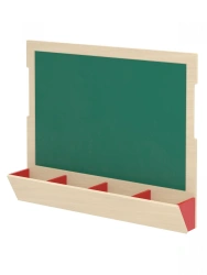 Magnetic marker wall panel / green