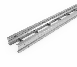 Straight perforated cable rod RPP.300x100x6000