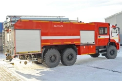 Fire tanker truck ??-11,0-?, type 58811K65222, modification 58816L, on chassis KAMAZ-65222-53, 65222-54.