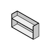 Shelf. Furniture set "Contemp"