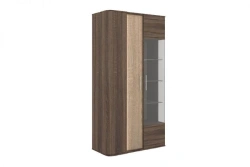 Bruna LD 629.030.000 Display cabinet (Sonome Eich dark/Sonome Eich light)