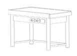Light table 1100x450x850 mm