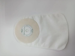 Stomplast one-component undrained colostomy bag with one-sided soft liner, with filter, diameter of the cut-out stencil