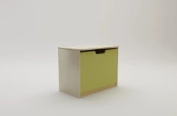 Children's toy box of "Edelwood" trade mark