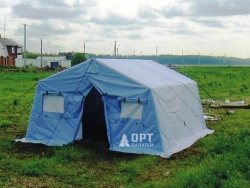 Mobile accommodation for extreme conditions "Pamir-10" (frame tent)