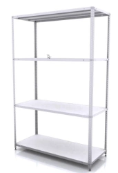 Lightweight 4 shelves (narrow) STKO-4G 730x300x1850 warehouse rack