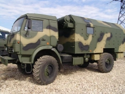 Cargo-passenger truck GPA-4350 on chassis KAMAZ-4350