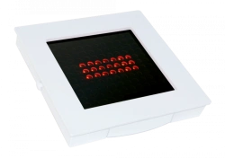 Fire alarm light siren MINI-12-DIN2