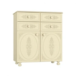 Wooden bedside tables, models: Combination chest "Assol" AS-18