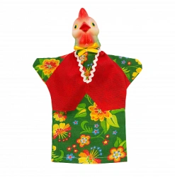 Glove puppet: "Rooster"