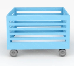Children's cabinet "City of colours" for storing toys without lid FP-2GTS001