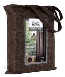 Curtain drape Magic Night "Chocolate" 165x270CM