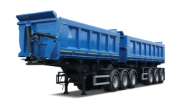 TONAR tipper semitrailer, model 9590, with axles manufactured by TONAR of model: 20880