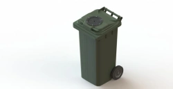 Mobile dustbin 120 l Art.23.C29.V/1 (20.801.70.PE; 21.051.70.V/1)