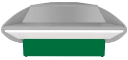 Counter P2629 "Ileta UN" non-cooled cash desk, outside corner (Ts)