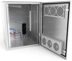 Outdoor wall-mounted telecommunication cabinet NTSS WT series