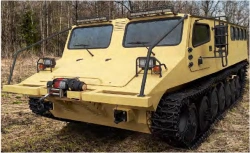 Floating snow-swamping crawler tractor-tractor (snow-swamping vehicle) model ZZGT-6044