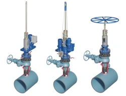 Machines for cutting holes in operating pipelines type GAKS-V